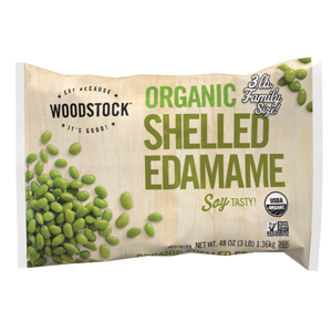 Organic Frozen Edamame, Shelled, 3 lb.