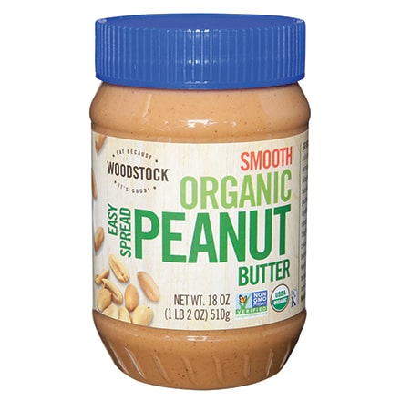 Organic Easy Spread Peanut Butter, Smooth