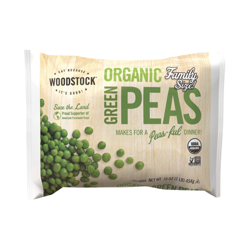 Organic Green Peas - Family Size