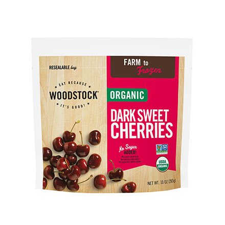 Organic Frozen Dark Sweet Cherries