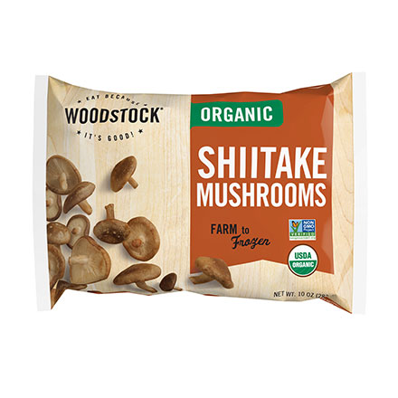 Organic Frozen Shiitake Mushrooms