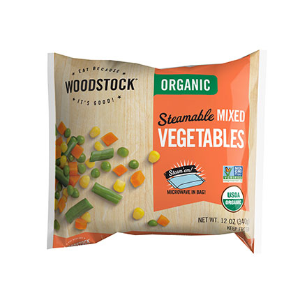 Organic Mixed Vegetables, Steamable