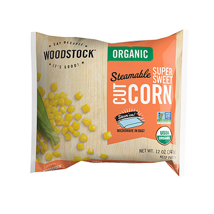 Organic Sweet Cut Corn, Steamable