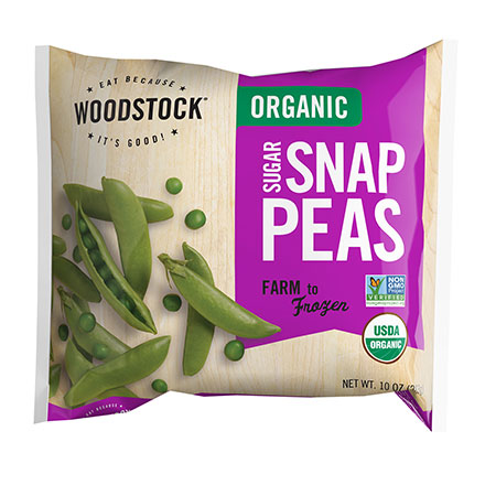 Organic Frozen Sugar Snap Peas