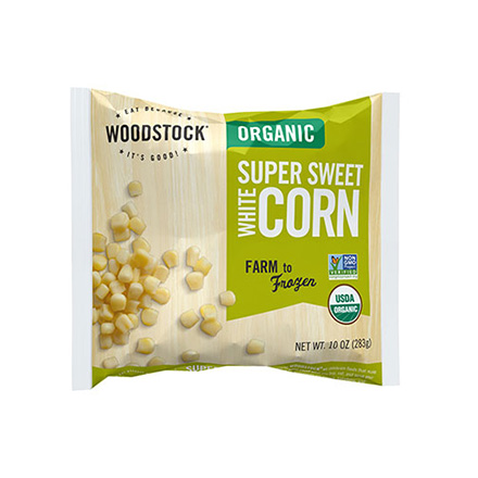 Organic Frozen Super Sweet White Corn